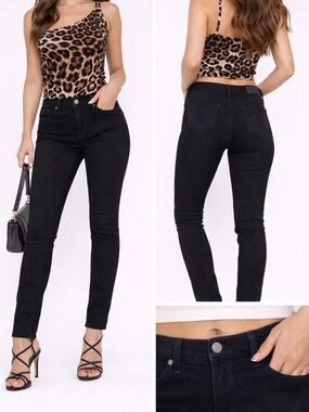 True Religion Black Skinny Jeans for Women